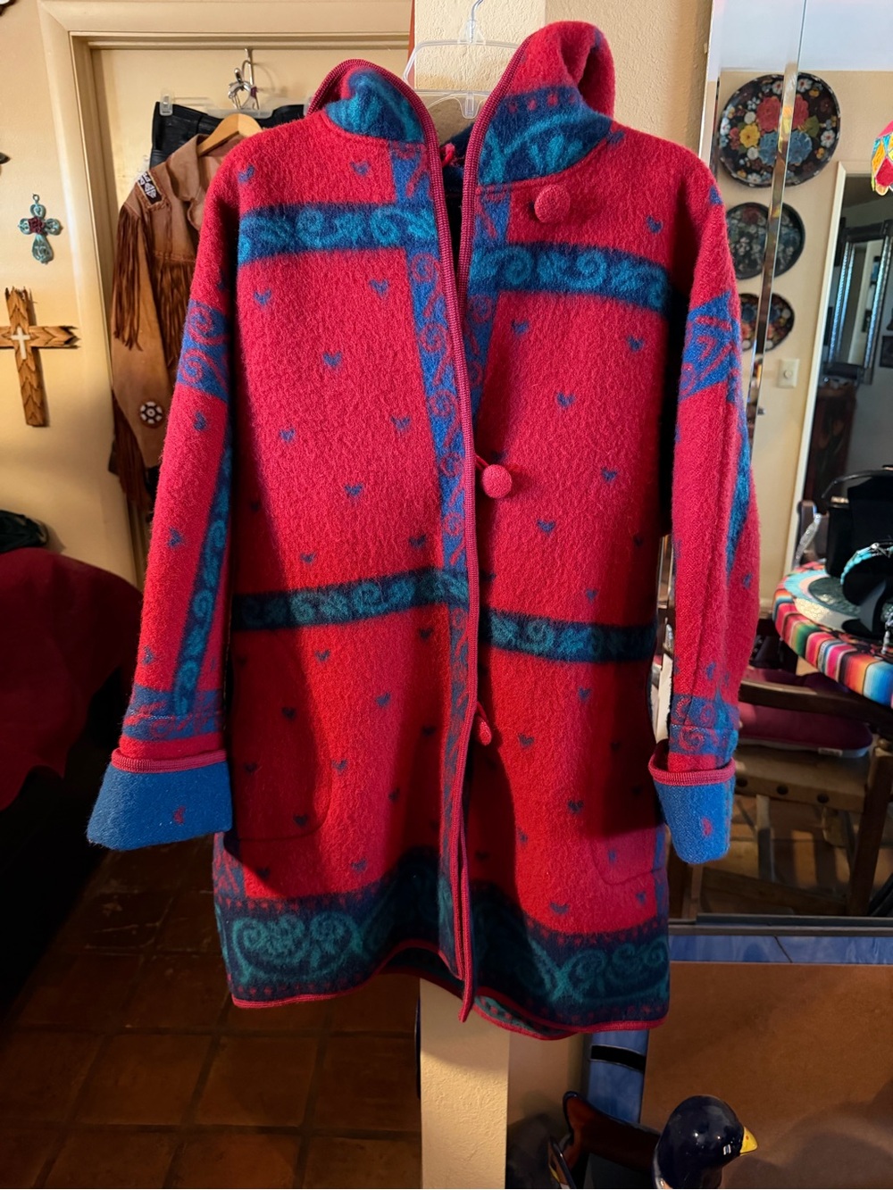 100% Wool Long Coat Norway